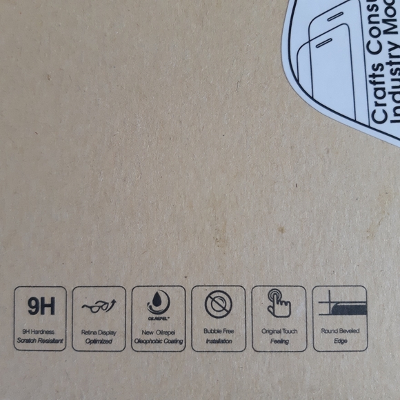 New Glass Tempered Glass Screen Protector 3 pack for iPhone 7 plus - Picture 3 of 5